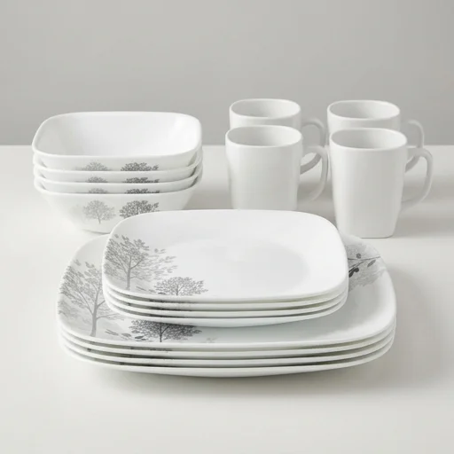 Corelle Square Dinnerware Set
