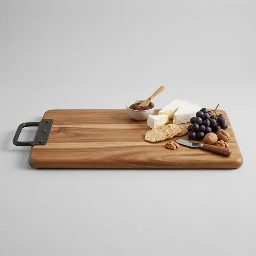 Crate & Barrel Acacia Cheese Board