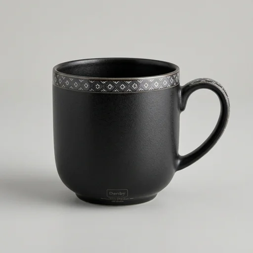 Denby Jet Black Mug
