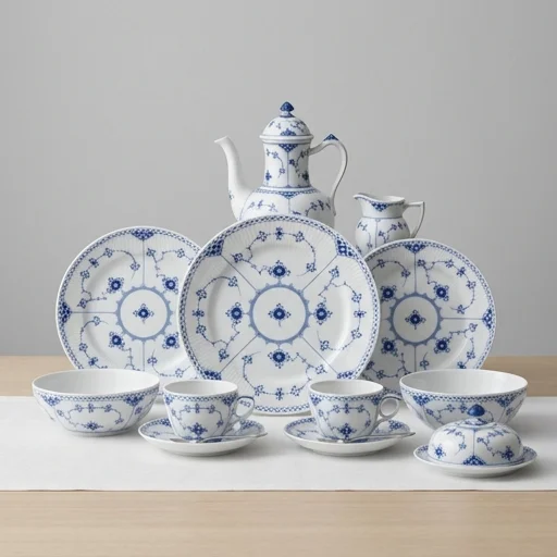 Royal Copenhagen Blue Fluted Dinnerware