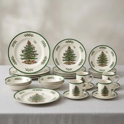 Spode Christmas Tree Dinnerware