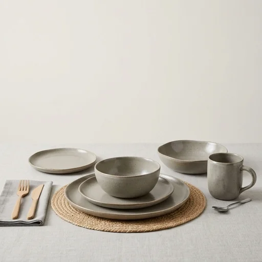 West Elm Organic Shaped Dinnerware